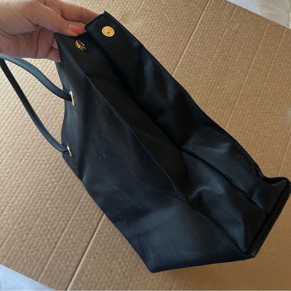 Gianfranco Ferre authentic black tote, shoulder bag - Picture 11 of 14